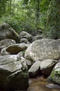 Chan ta then waterfall in Bang Phra, Sriracha, Chonburi, Thailand