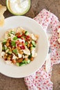 Chana chat salad