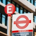 Chancery Line Bus Stop in London