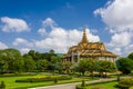 Chanchhaya Pavilion in beautiful garden Royalty Free Stock Photo