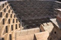 Chand Baori - speed the well, the construction of ancient architecture Royalty Free Stock Photo