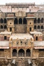 Chand Baori, a stepwell in the village of Abhaneri near Jaipur