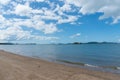 Chandamri beach landscape in the sunny day