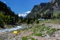 Chandanwari, Amarnath yatra route, Kashmir, India Royalty Free Stock Photo