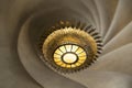 Chandelier in art nouveau style in the living room of Casa BatllÃÂ³ in Barcelona, Catalonia