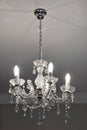 Chandelier crystal Royalty Free Stock Photo