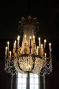 Chandelier in the Hallwyl Museum in Stockholm Royalty Free Stock Photo