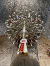 Chandelier in the interior of Church of St. Lazarus in Larnaca