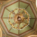 Chandelier of the Jewish synagogue in Sofia Bulgaria Royalty Free Stock Photo
