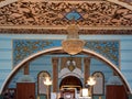 Chandelier lamp in  the Great Synagogue of Tbilisi Royalty Free Stock Photo