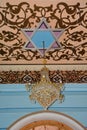 Chandelier lamp in the Great Synagogue of Tbilisi