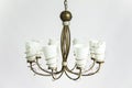 Chandelier Loft Olive White Plafonds