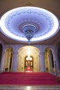 Chandelier in luxury palace Royalty Free Stock Photo