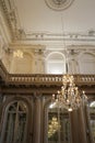 Chandelier in main hall of Primatial Palace