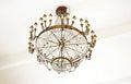 Chandelier in Potocki palace in Tulchyn Royalty Free Stock Photo