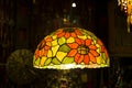 Chandeliers A colored lamp light lantern burner