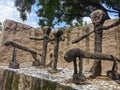 Rock Garden or Nek Chand Saini\'s Rock Garden in Chandigarh, Punjab, India