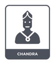 chandra icon in trendy design style. chandra icon isolated on white background. chandra vector icon simple and modern flat symbol