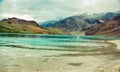 Chandra Taal, or Chandra Tal is a lake in the Spiti part of the Lahul and Spiti district of Himachal Pradesh