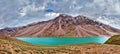 Chandra Tal lake in Himalayas Royalty Free Stock Photo