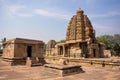 Chandrashekhara Temple and Galaganatha Temple, Pattadakal, Karnataka Royalty Free Stock Photo