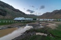 Chandratal Camping Tent - Landscape of Spiti Valley, Himachal Pradesh, India / Middle Land