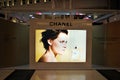 Chanel on billbord at Arkadia shopping center Royalty Free Stock Photo