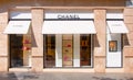 Chanel brand store in Barcelona, Spain Royalty Free Stock Photo