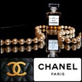 Chanel Paris Collage with Brand Logo and Perfume bottle Ã¢ââ 5.
