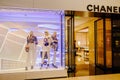 Chanel shop with display window at IFS,Chengdu