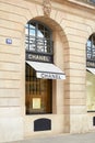Chanel shop in place Vendome in Paris