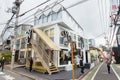 Chanel store in the streets of Tokyo, Japan