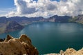 Changbaishan tianchi scenic spot in China. Royalty Free Stock Photo