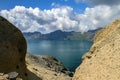 Changbaishan tianchi scenic spot in China. Royalty Free Stock Photo