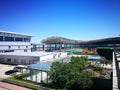 Changchun Longjia Airport in a sunny day Royalty Free Stock Photo