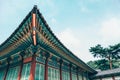 Changdeokgung Palace, Korean traditional architecture in Seoul Royalty Free Stock Photo