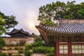 Changdeokgung palace details Royalty Free Stock Photo