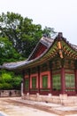 Changdeokgung palace details Royalty Free Stock Photo