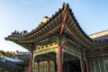 Changdeokgung palace details Royalty Free Stock Photo