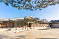 Changdeokgung Palace and Huwon landmark of Seoul, South Korea