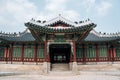 Changdeokgung Palace traditional architecture in Seoul, Korea Royalty Free Stock Photo