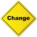 Change traffic sign