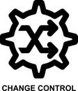 change control, change management, changing, setting, modify, switch outline icon