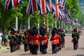 Change of the guard, london Royalty Free Stock Photo