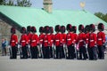 Change of Guards at Citadelle of Quebec Royalty Free Stock Photo