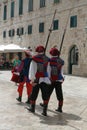 Change of guards in Dubrovnik, Croatia 3 2010