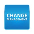 Change Management shiny blue square button