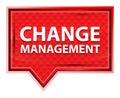 Change Management misty rose pink banner button