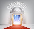 Change red Carpet Door