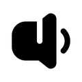 Change ringer volume black glyph ui icon